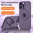 Electroplating PC Phone Case for iPhone 15 Pro Anti-fingerprint Matte Kickstand Compatible with MagSafe Cheap