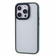 FULEXIN TPU+Acrylic Shell for iPhone 15 Pro , Drop Resistant Phone Case Skin-touch Back Cover Fashion