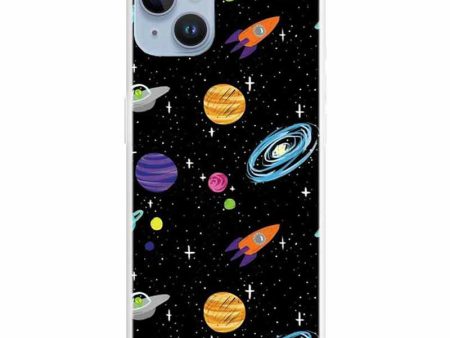 For iPhone 15 Pattern Printing Phone Case Shockproof Slim Fit TPU Cover on Sale