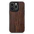 For iPhone 15 Plus Wood Texture PU Leather Coated TPU Cover Anti-scratch Smartphone Case Online now