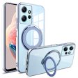 For Xiaomi Redmi Note 12 4G Anti-drop Phone Case PC+TPU Ring Kickstand Cover Compatible with MagSafe For Cheap