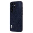 ABEEL For Samsung Galaxy S23 Ultra Phone Case Litchi Texture Retro PU Leather Coated TPU+PC Cover Discount